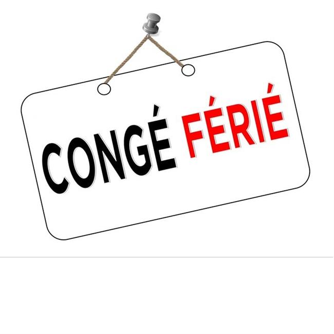 Congé férié 