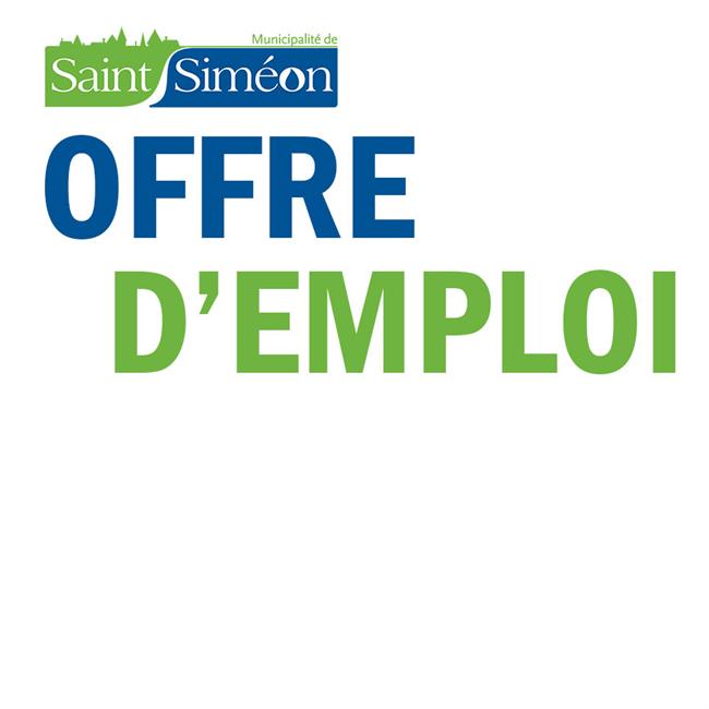 OFFRE D'EMPLOI - Préposé à l'entretien (saisonnier)